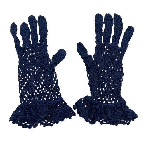 Vintage 50er 60er - blaue, spitze