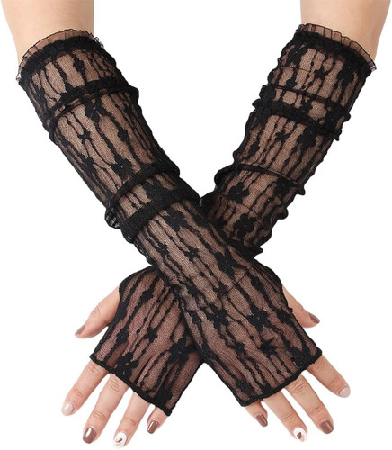 Damen lange fingerlose