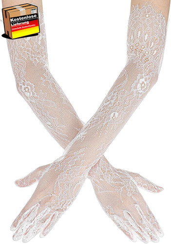 Lange spitzenhandschuhe damen - lange,