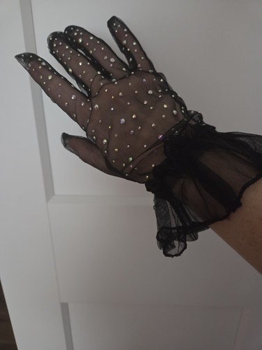 Handschuhe mit strasssteinen - handschuhe,