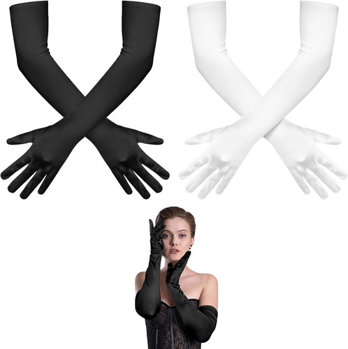 Handschuhe damen pcs lange - damen, 1/2