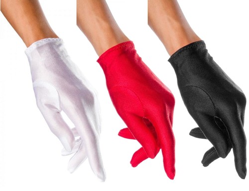 Satin handschuhe kurze - satin-handschuhe,