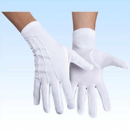 Weiße handschuhe für herren - weiße,