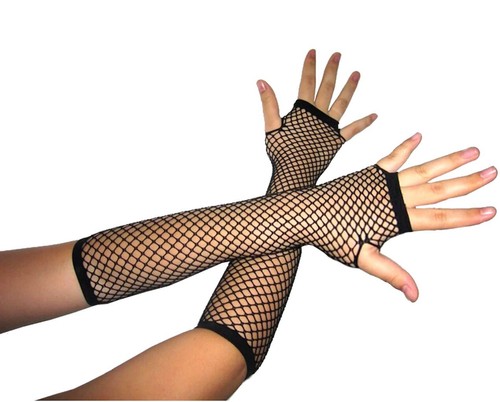 Fingerloser netz handschuhe - fingerloser, netz-handschuhe