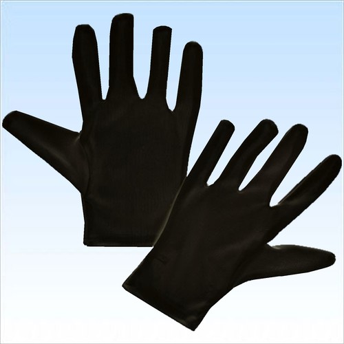 Schwarze herren handschuhe - schwarze,