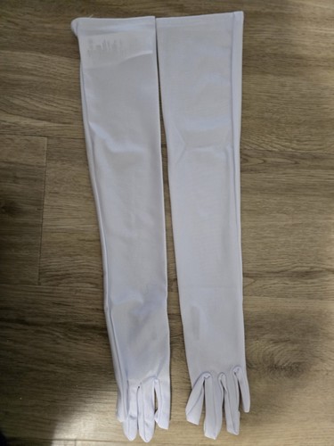 Lange satin handschuhe - cm,