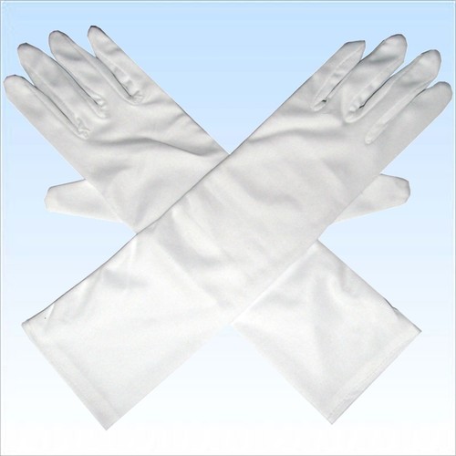 Lange handschuhe weiß - lange,