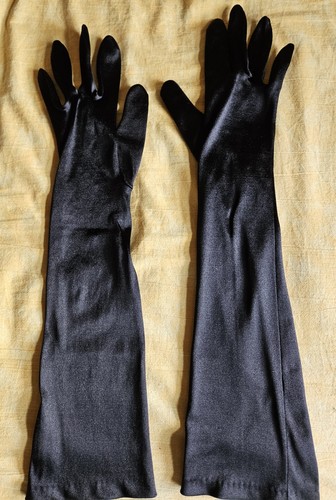 Abendhandschuhe schwarz ball - abendhandschuhe,