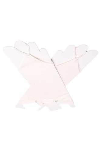 Elegante abendhandschuhe weiß - elegante,