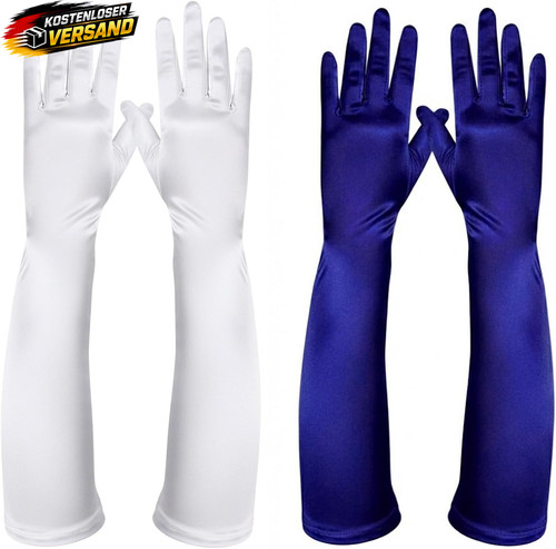 Lange damenhandschuhe 2er pack - lange,