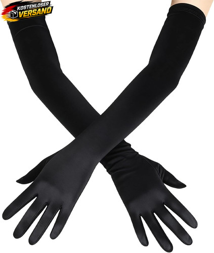 Lange satinhandschuhe damen - satinhandschuhe,