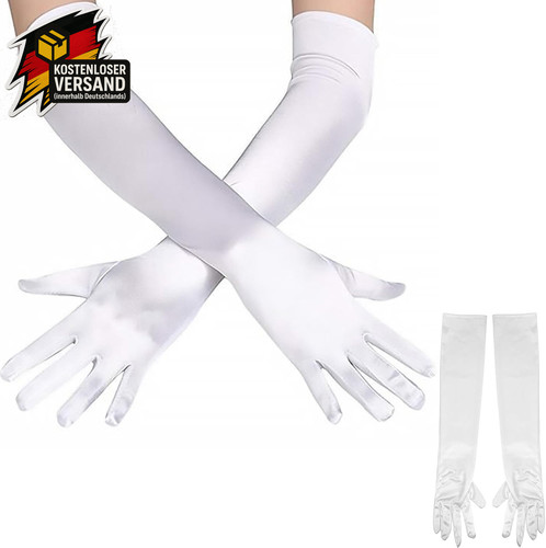 Lange damen handschuhe seide - damen,