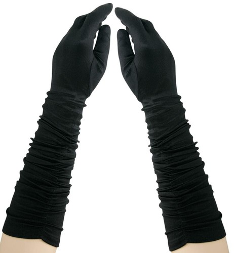 Lange damen handschuhe mit - lange,